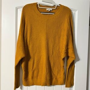 LOFT Mustard Sweater